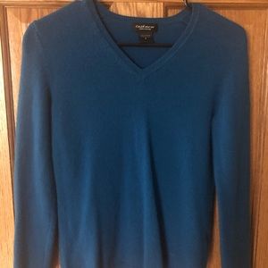 Turquoise Cashmere Lord & Taylor Sweater
